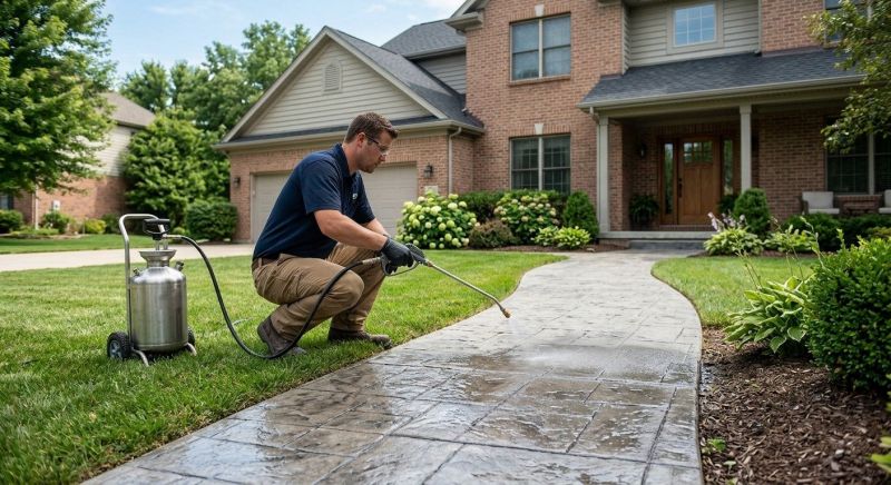 Concrete Sidewalk Installation Service